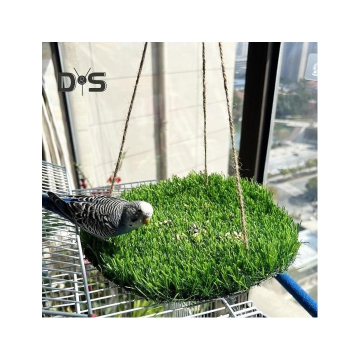 Reptilien-Hängematte mit verstellbarem Seil, künstliches Hängebett, kleine Haustier-Schaukelmatte, Kletterplattform, Spielzeu