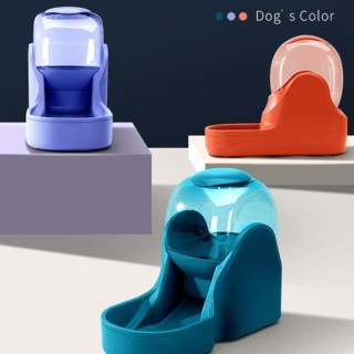 Neuer Futterautomat für Haustiere mit großer Kapazität, Futternapf für Hunde, Katzen, Welpen, Futternapf, Trinkbrunnen, autom