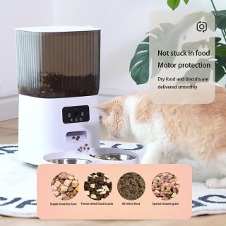 5L TuYa Smart WiFi APP Kamera Automatischer Futterspender Katzenfutterspender Video Smart Feeder Für Katzen Hunde Haustier Tr