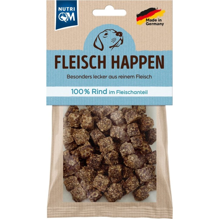 Fleisch Happen Rind 100g