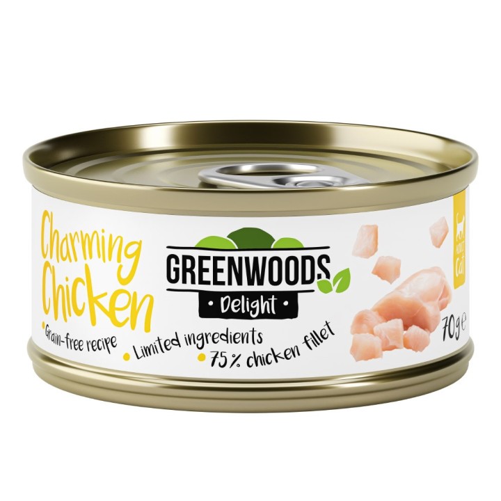 Greenwoods Delight Hühnerfilet 6 x 70 g