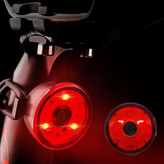 3 Lichtmodi Hundelichter Clip auf Hundespazierlicht LED Hundehalsbandlicht für Nachtspaziergänge rot