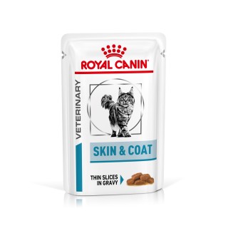 Royal Canin Veterinary Feline Skin & Coat in Soße - 12 x 85 g