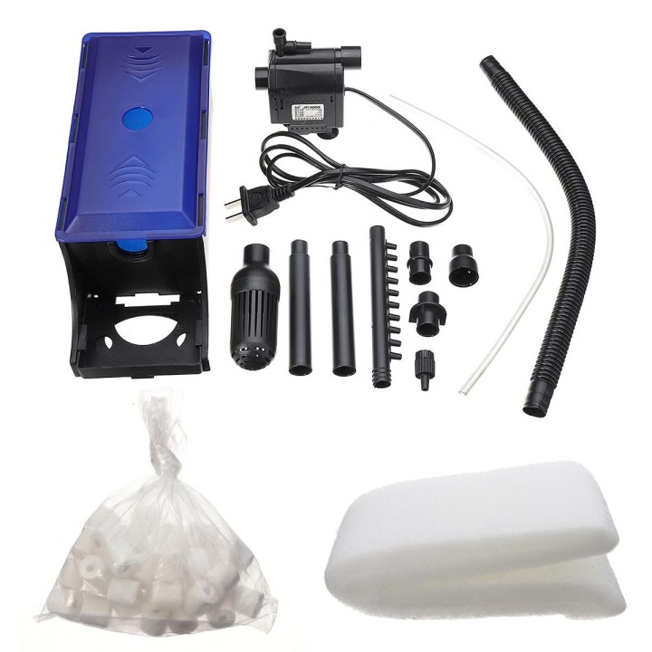 Aquarium-Filter, externer Aufhängefilter, Wasserpumpen, Wasserfall-Maker, Sauerstoff-Setup-Maschine, Aquarium JS-400