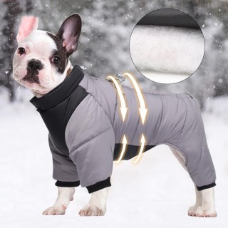 Winter Warm Verdicken Haustier Hund Jacke Wasserdichte Hund Kleidung Kleine Mittelgroße Hunde Welpen Mantel Chihuahua Französ