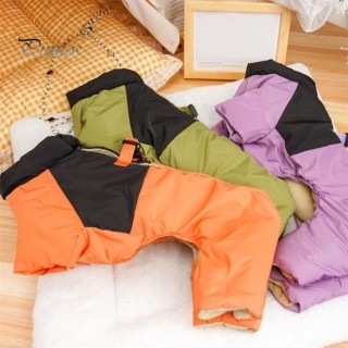 Wintermantel für Hunde, warme Thermojacke für Haustiere, für kaltes Wetter, Einteiler für kleine Hunde, Outdoor-Reisefotograf