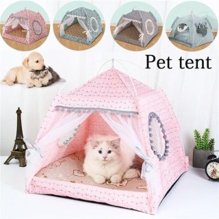 Katze/Hund Vier Jahreszeiten Universal Zwinger Katze Zelte Zwinger Hund Bett Villa Haustier Bett Hund Haus Sommer Katze Haus