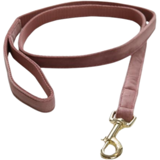 Kentucky Dogwear Hundeleine "Velvet" 120 cm - altrosa