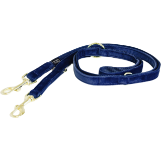 Kentucky Dogwear Hundeleine "Velvet" 200 cm - marineblau