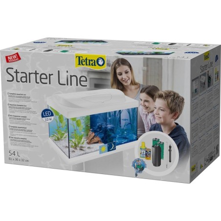 Tetra Starter Line LED Aquarium 54L weiß