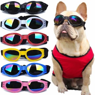 Faltbare Hundebrille in 6 Farben, UV-Schutz, Haustierbrille für Katzen und Hunde, modische Sonnenbrillen, Hundeschutzbrillen,