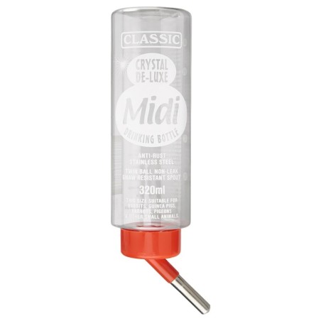 Trinkflasche - Nippeltränke Classic de Luxe - 320 ml, Midi