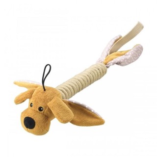 House Of Paws Hundekopf-Seilstock-Hundespielzeug One Size beige