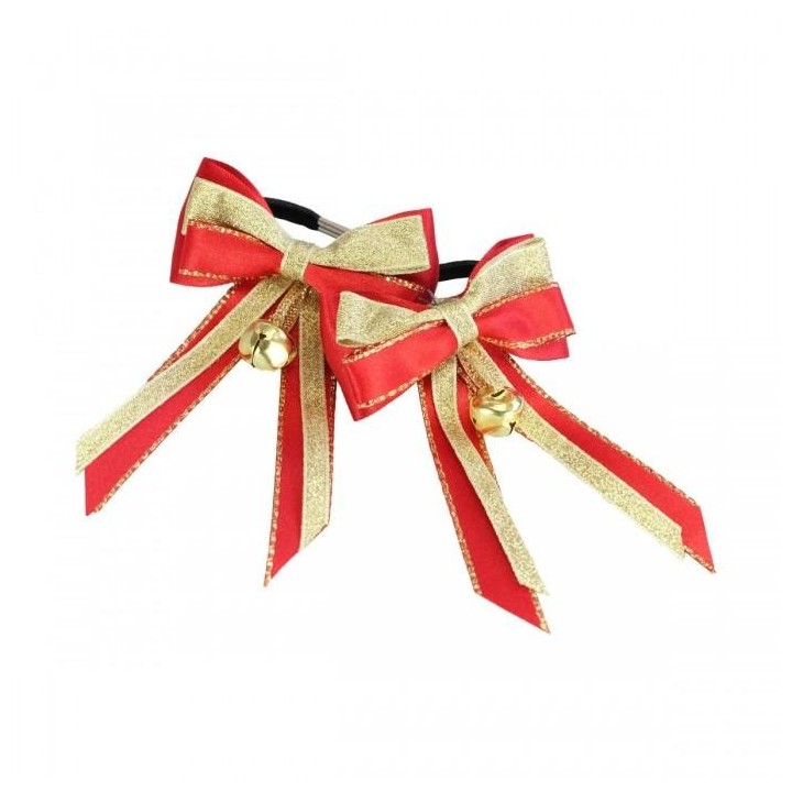 ShowQuest Piggy Bow & Tails mit Glocken One SIze rot/gold