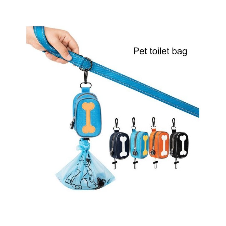 Haustier-Müllbeutelspender, tragbar, wasserdicht, großes Fassungsvermögen, Haustier-Kotbeutelspender für Outdoor-Abenteuer or