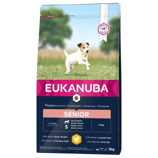 Eukanuba Caring Senior Small Breed Huhn - 3 kg