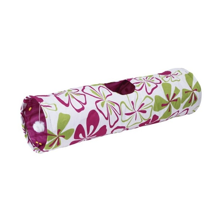 KERBL FLOWER Katzen-Spieltunnel
