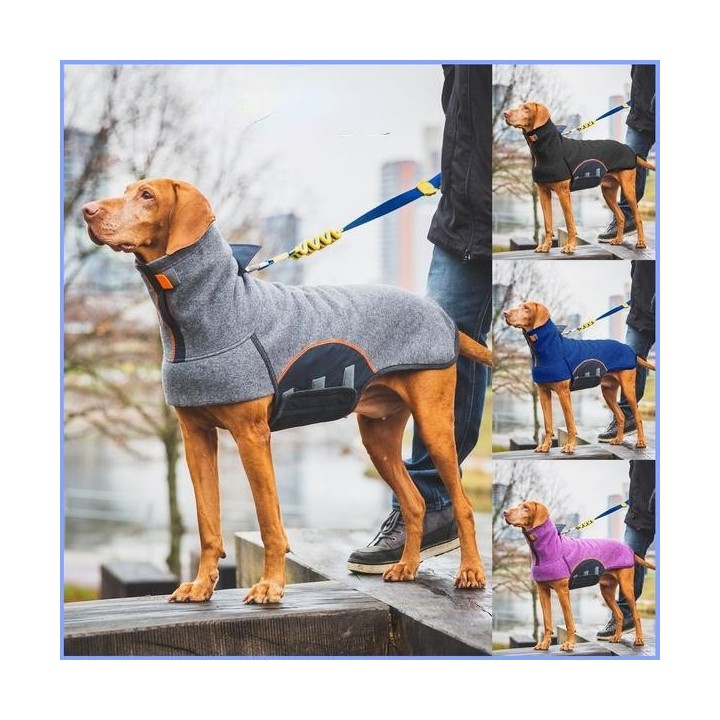 Winterkleidung für Hunde, dickes Fleece, warme Hundemäntel für kaltes Wetter, Outdoor-Schneefeld, Hundemantel, Jacken für kle