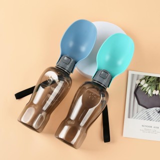 Tragbare große Hundewasserflasche für kleine, mittelgroße und große Hunde, Katzen, Outdoor-Reisen, faltbare Trinkflaschen, La