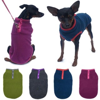 Haustier Hund Kätzchen warmer Pullover genähte Wolljacke Weste Kleidung XS grün