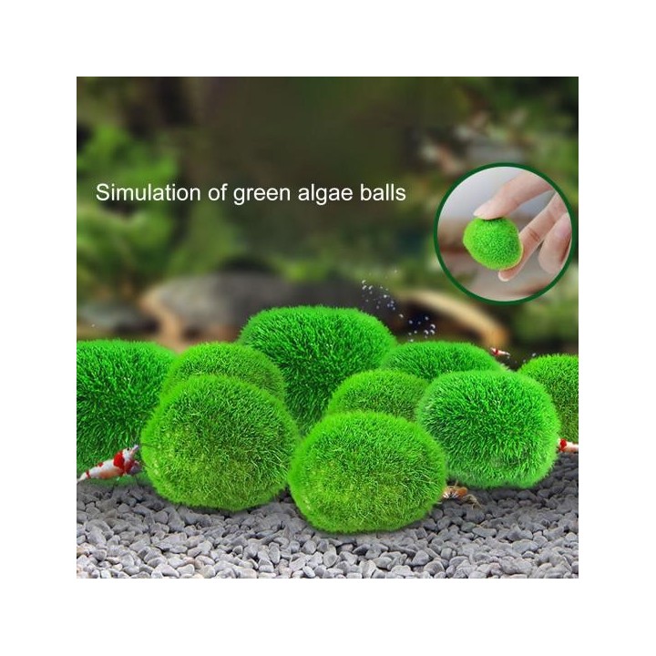 Aquarium Landschaftsbau Schöne Form Sichere Umweltverschmutzung Simulierte Feine Verarbeitung Dekoration Requisiten Harz Grün