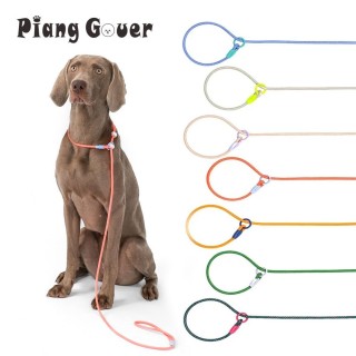 Nylon Bunte Leinen Haustier Kleine Hund Runde Seil Leine P Kette Kragen Einstellbar für Hunde Training Welpen Walking Leine 0