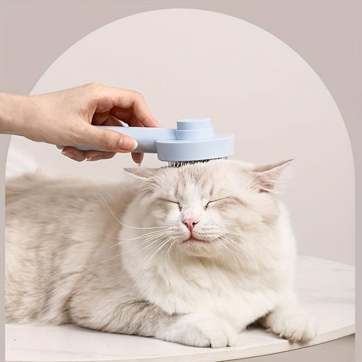 1pc Katze Kamm Massage Haustier Magie Kämme Haar Entfernung Katze Und Hund Universal Nadel Pinsel Haustiere Pflege Reinigung