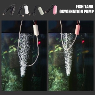 Aquarium USB-Luftpumpe Aquarium Luftkompressor Aquarium Tragbarer Mini-Sauerstoffgenerator Sauerstoffbelüfter Aquariumzubehör