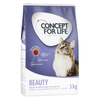 Sparpaket Concept for Life Trockennahrung zum Vorteilspreis - Beauty (3 x 3 kg)