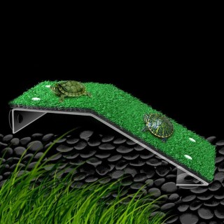 Landschaftsbau Rest Moss Island Turtle Schwimmende Insel Schildkrötenleiter Schildkröten-Sonnenplattform S