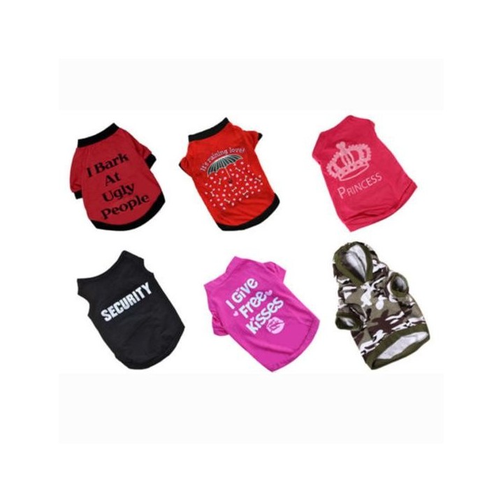 Unisex Welpe Hund Katze Baumwolle Hoodie T-Shirt Weste Frühling Herbst Kleidung Bekleidung XS