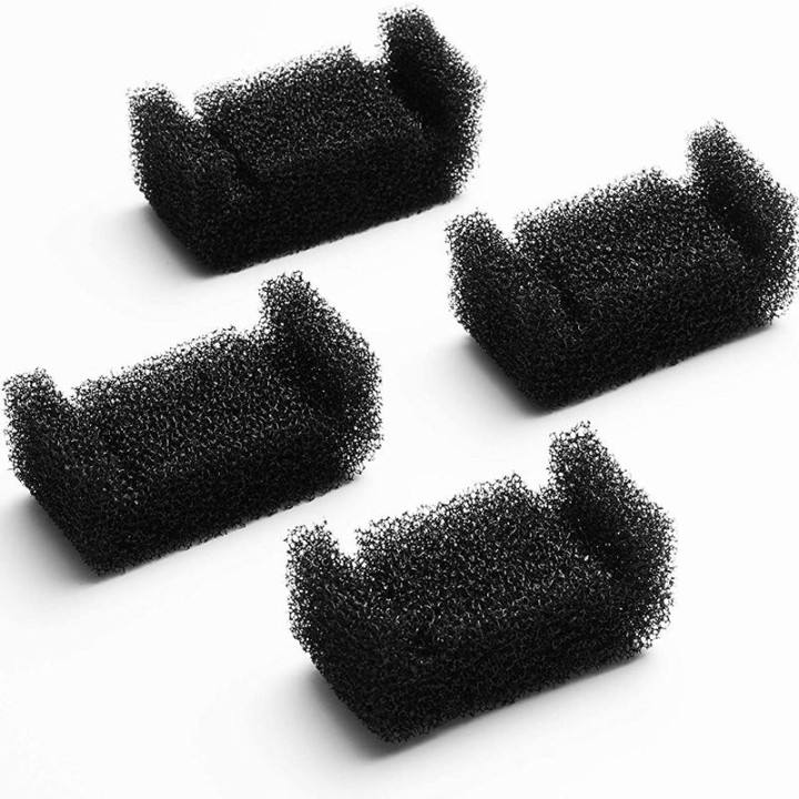 Schwammfilter für Haustier-Katzen-Wasserbrunnen, Ersatz-Katzenbrunnen-Schaumfilter 4Pcs
