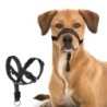 Maulkorb für Hunde aus Polyesterfaser, verstellbar, Anti-Bell- und Bissschutz, Geschirr, Kopfhalfter, Maulkorb, Hundehalfter,