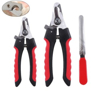 Professionelle Haustier Katze Hund Nagelknipser Cutter mit Sichel Edelstahl Pflege Schere Clippers für Haustier Krallen Hunde