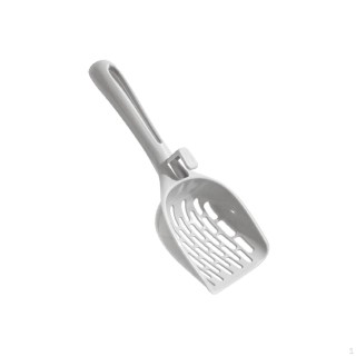 Katzenstreulöffel, Netz, Heimtierbedarf, Sieben, Reinigen, mit langem Griff, Katzentoilettenschaufel für