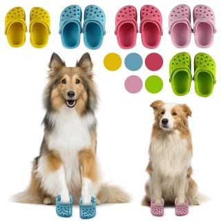 Haustierschuhe für Katzen und Hunde, dekorative Mini-Schuhe, geeignet für Haustiere One Size rosa