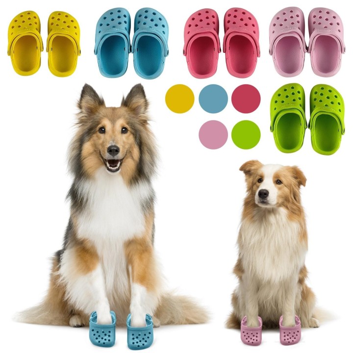 Haustierschuhe für Katzen und Hunde, dekorative Mini-Schuhe, geeignet für Haustiere One Size rosa