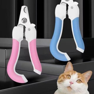 Neue modische Haustier-Nagelknipser aus Edelstahl für Hunde blau