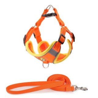 Hundegeschirr, atmungsaktives Haustiergeschirr, Weste für kleine und große Hunde, Outdoor-Walking-Trainingszubehör S