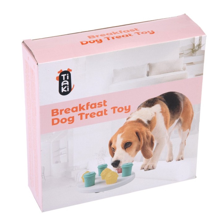 TIAKI Intelligenzspielzeug Breakfast - L 19,5 x B 19,5 x H 6 cm