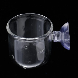 Korb für Aquarium, transparent, für lebende Würmer, Becher, Halter für Wasserpflanzen Seam Type
