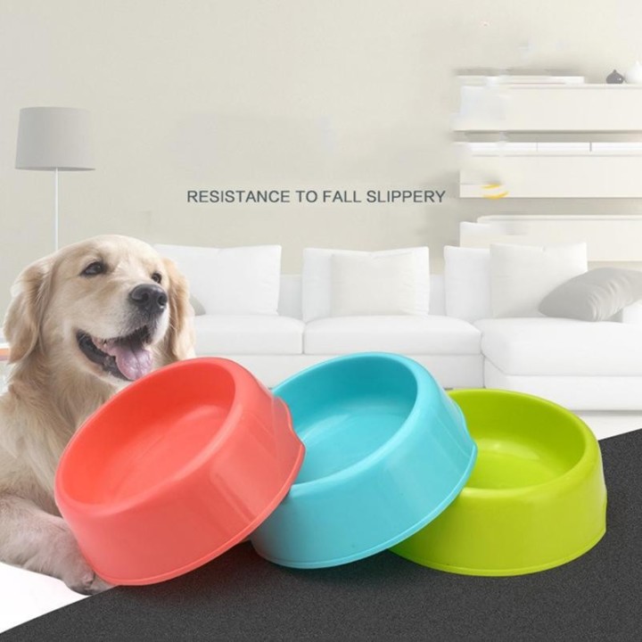 Neuer, preisgünstiger Futternapf für Haustiere, bonbonfarbener Katzengeschirrnapf, umstoßsicherer Wassernapf, Einzelnapf für