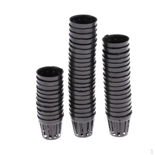 Basket Aquatic Net Slit Pot For ing Accessory Black_4 x 4.3cm