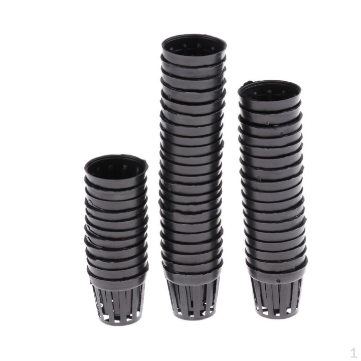 Basket Aquatic Net Slit Pot For ing Accessory Black_4 x 4.3cm