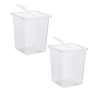 Insektenaufzuchtbox Creeper House Reptil Terrarium Container Supplies Habitat Nest Käfig Fall Mini Tank Feeder Tier