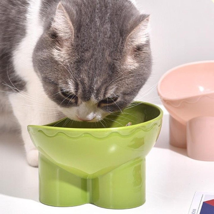 Anti-Knock-Over-Katzennapf, Futternapf, Hundenapf, Nackenschutz, Haustiernapf, Hochfußnapf, Katzennapf