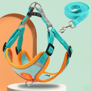 Reflektierendes Hundegeschirr für Haustiere, für kleine Hunde, verstellbares Welpengeschirr, Weste, Teddy-Hundegeschirr, Lauf