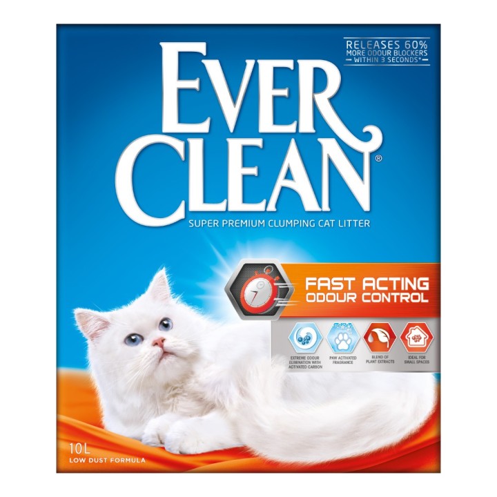 Ever Clean® Fast Acting Odour Control Klumpstreu - 10 l