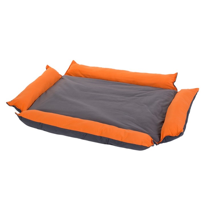Hundebett Variabel, orange - L 110 x B 80 cm