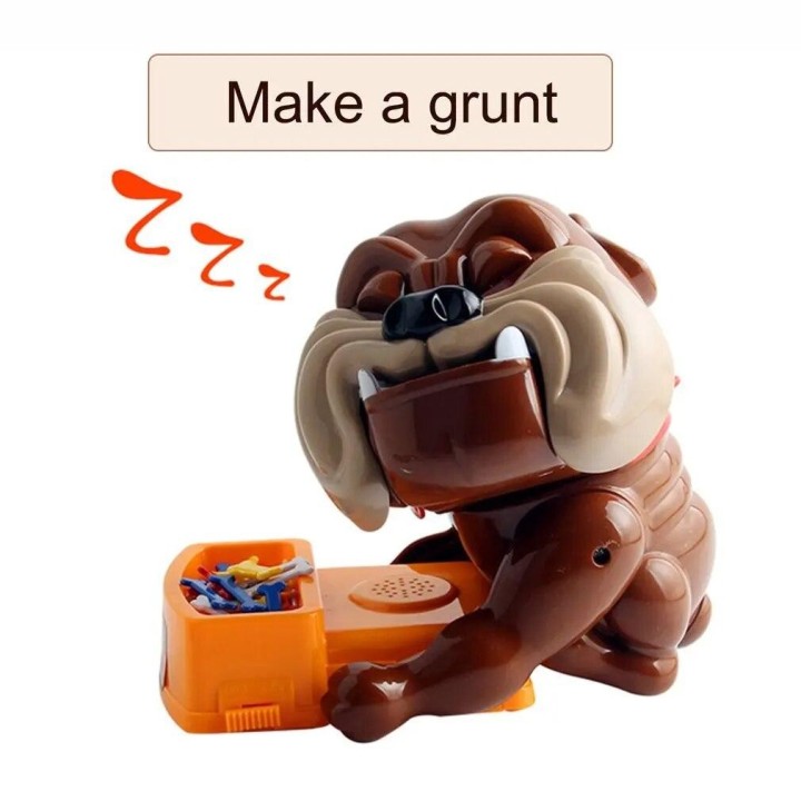 Besegad Lustige, knifflige Spiele, böser Hund, Kauknochen, Action-Spiele, beißender Weckhund, interaktives Spielzeug für Part